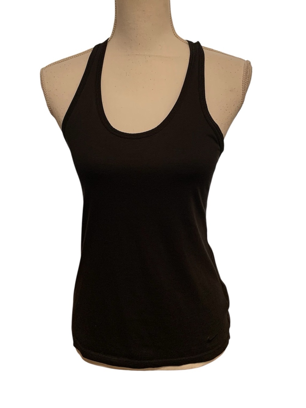 Classic Black Racerback Tank Top - Women's